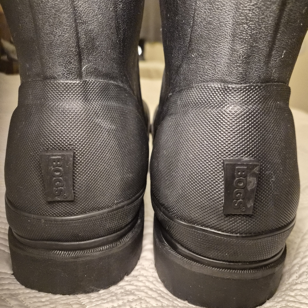 VGUC Bogs Rancher Forge Steel Toe Work Boot Mens 9 Waterproof - Picture 11 of 15